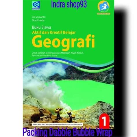 Jual Buku Geografi Kelas 1 X SMA MA Grafindo K13N Kelompok Peminatan Di