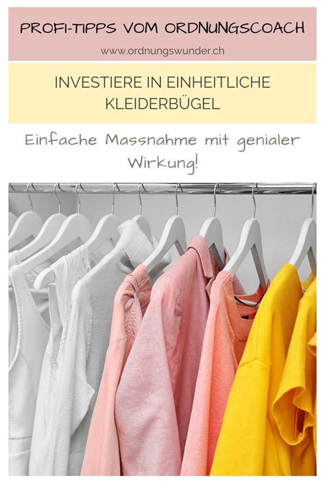 Profi Tipp Vom Ordnungscoach Zum Thema Kleiderschrank Ausmisten Und