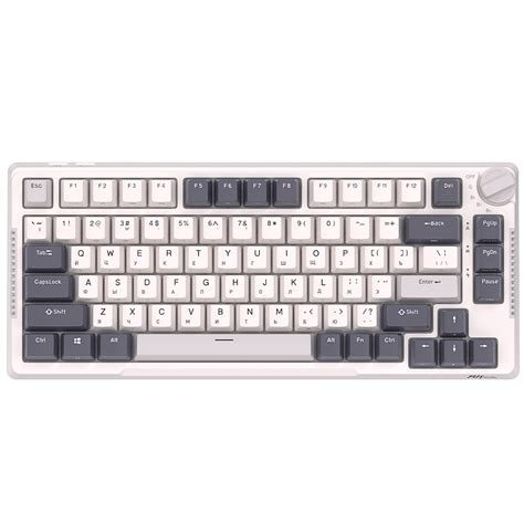 Rk Royal Kludge Keyboard Tri Mode Rgb Hot Swap White Sky Cyan Switch
