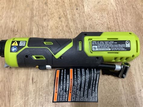 Ryobi Fvif Usb Lithium Cordless High Pressure Portable Inflator Tool