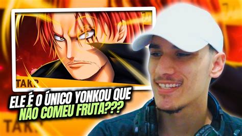 ELE TEM O HAKI MAIS FORTE DO ANIME TAKERU Movimento Shanks