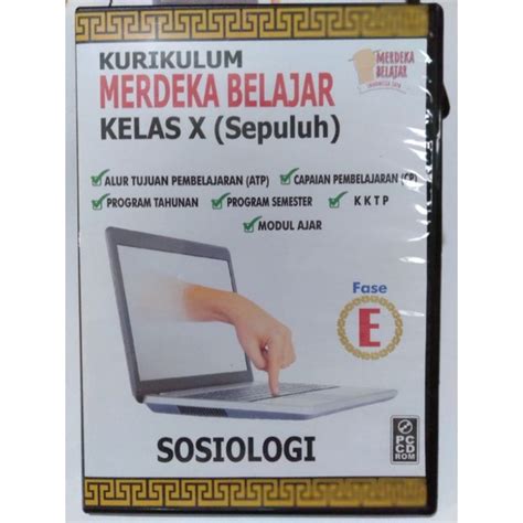 Jual Cd Modul Ajar Kurikulum Merdeka Sosiologi Kelas X Semester