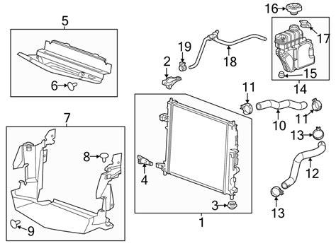 Cadillac Ats Radiator Support Baffle Lower Coupe 20 84271393