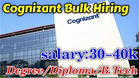 Cognizant Latest Recruitment Mnc Company Latest Software Engineer