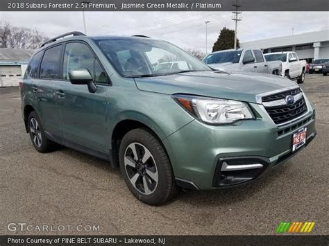 Jasmine Green Metallic Subaru Forester I Premium Platinum