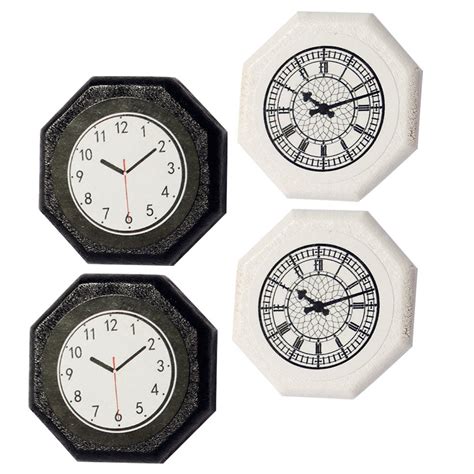 Bedrooms Decor Mini Clock Doll House Furniture Simulation Wall