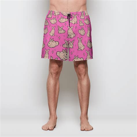 Neon Rabbits Mens Swim Trunks Electro Threads