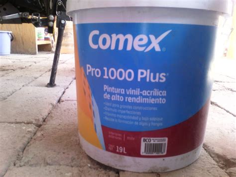 Pintura Comex Pro 1000 Plus Blanco 19lts 900 00 En Mercado Libre