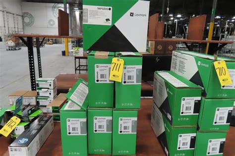 (5) LEXMARK 50F0Z00 AND 56F0Z00 TONER CATRIDGE