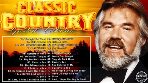 Best Classic Country Songs Of 80s 90s Kenny Rogers Alan Jackson Top Country Songs Youtube