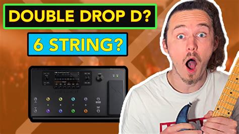 How To Use A Drop Tuning On Helix Double Drop D Guitar Youtube