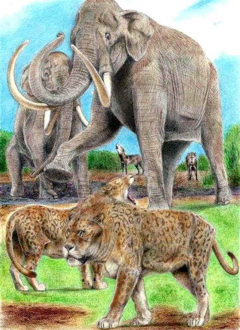 Prehistoric Safari Pleistocene La Breacalifornia By Jagroar On Deviantart