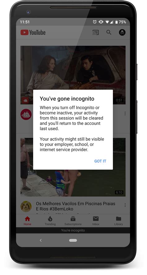 How To Use Youtubes Incognito Mode For Private Browsing On Android