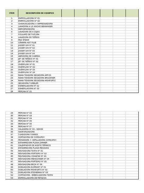 PDF Plantilla De Toma De Lecturas DOKUMEN TIPS