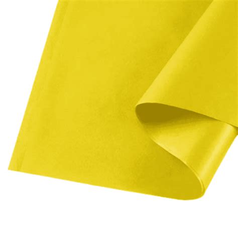 Papel Seda Hand Amarillo 20g Resma 5066 500pl Papeles Omega