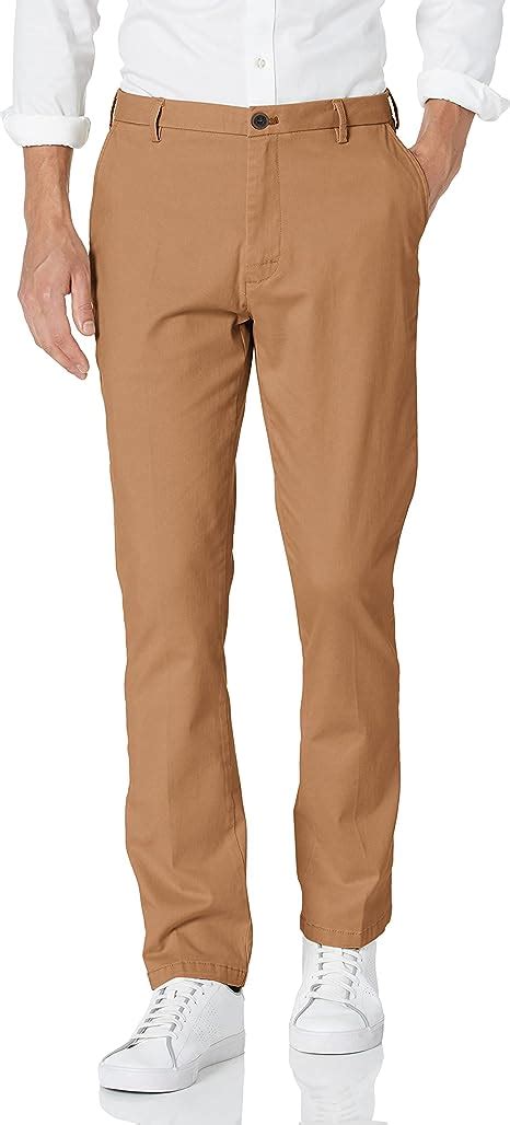 Izod Mens Saltwater Stretch Straight Fit Stretch Flat Front Chino Pant