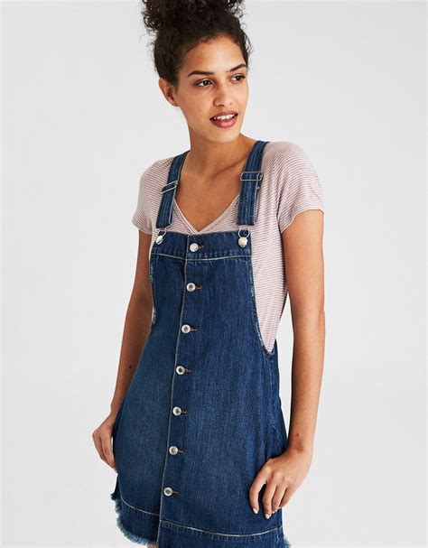 Ae Denim Overall Skirt Overall Skirt Overall Skirt Denim Denim