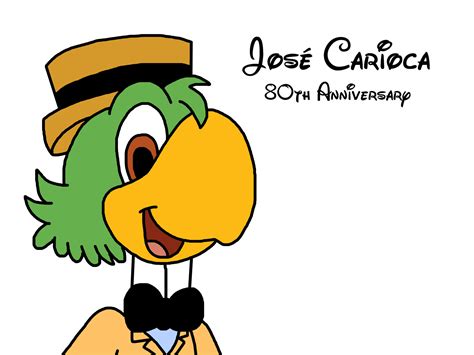 Jose Carioca 80th Anniversary By Ultra Shounen Kai Z On Deviantart