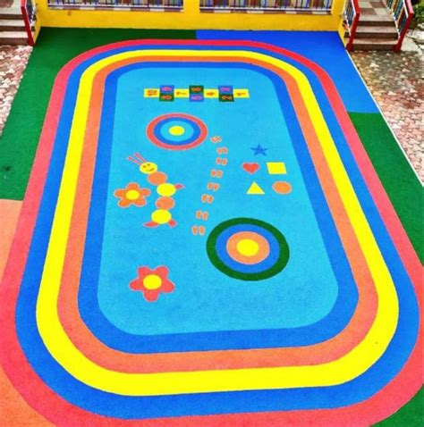 Usfs Synthetic Epdm Flooring For Children Play Area Thickness 15 36