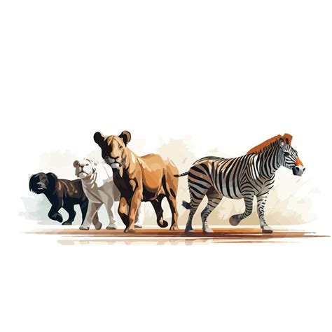 Premium Vector | Animal_Walking_animations_vector