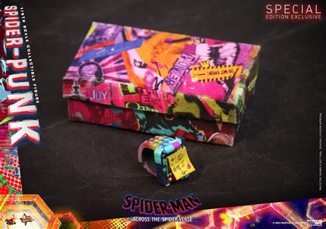 Take Down Society With Hot Toys New Spider Verse Spider Punk Figure