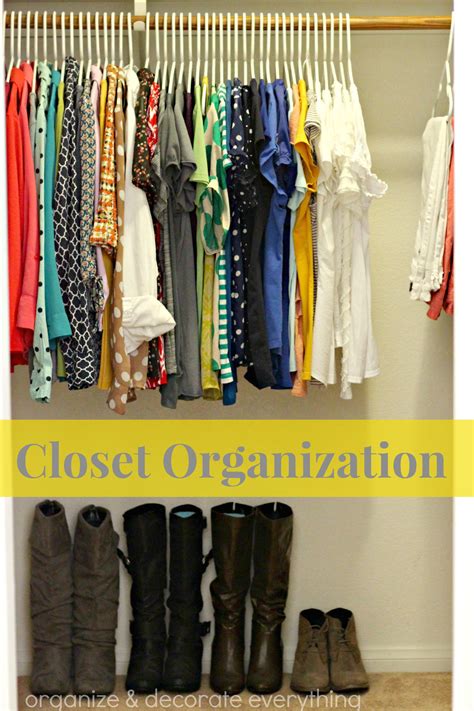 Master Closet Organization Organize And Decorate Everything