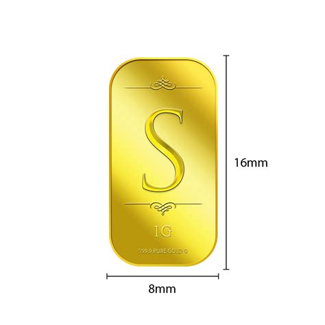 1g Alphabet S Gold Bar Buy Gold Silver In Singapore Buy Silver