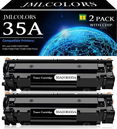 Hp 35a Black Toner Cartridge Works With Hp Laserjet P1005