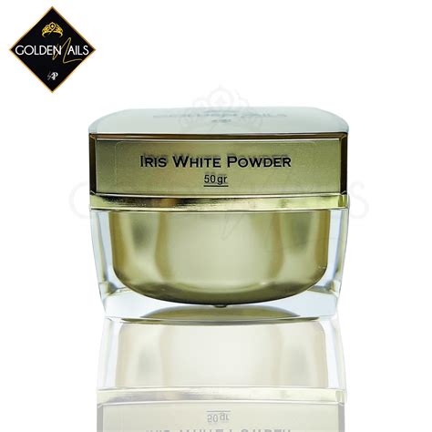 Psas Nails Gn Iris White Powder Perla Powder