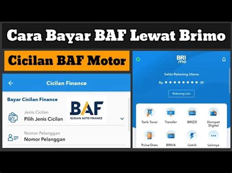 Cara Bayar Angsuran Baf Lewat Brimo M Banking Bri Cek