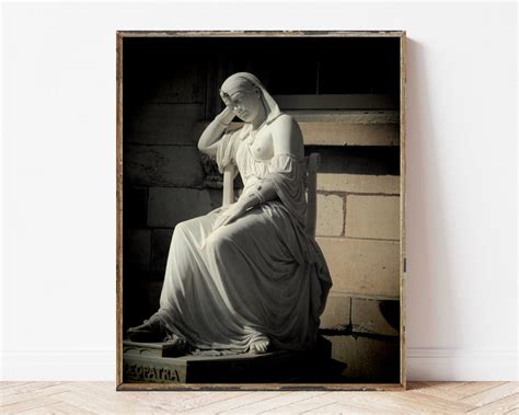 Statue of Cleopatra Sculpture Sculpture of Cleopatra Wall Decor Fine ...