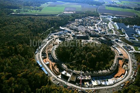 Darmstadt Von Oben Baustelle Zum Neubau Eines Forschungs Geb Udes