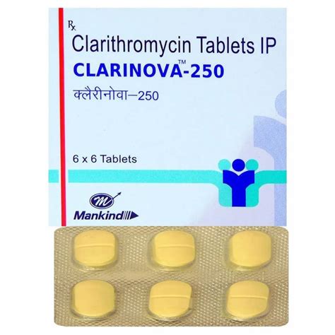 Clarithromycin Tablets I P 250 Mg At Rs 250 Box Khrishna Nagar