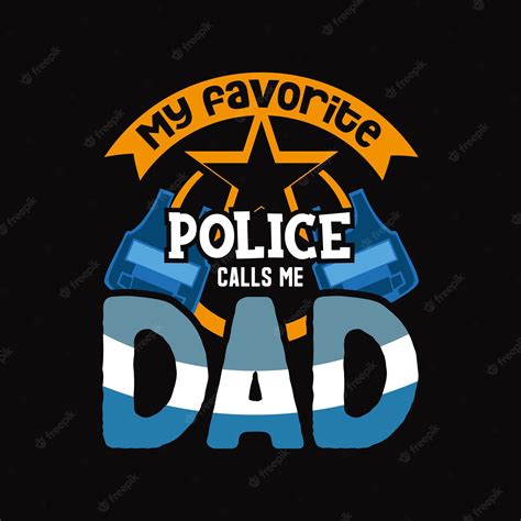Premium Vector Police T Shirt Design