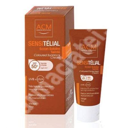 Crema Coloranta Pentru Protectie Solara SPF 50 Sensitelial Farmacia