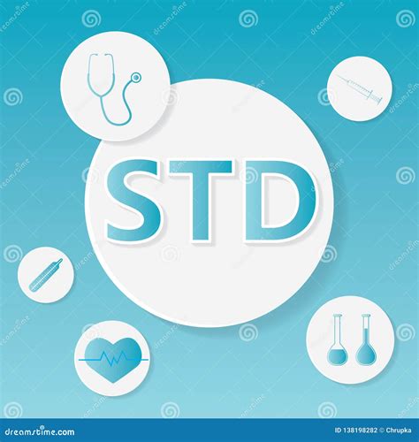 Std Sexually Transmitted Diseases Medical Concept Stock Vector Illustration Of Diagnosis