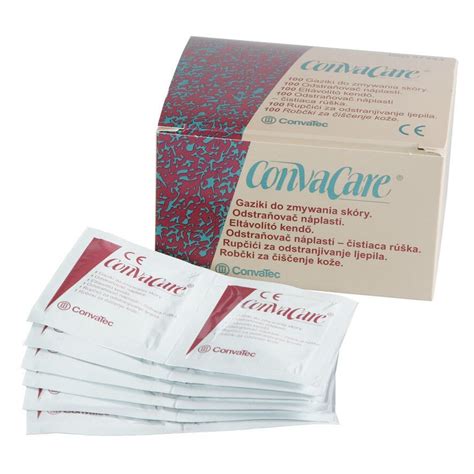 37443 Салфетки Convatec Конватек ConvaCare для удаления адгезива 100шт ...