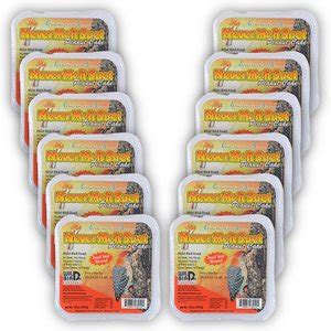 C S Hot Pepper Delight No Melt Suet Dough Wild Bird Food 11 75 Oz Tray 3 Count Chewy