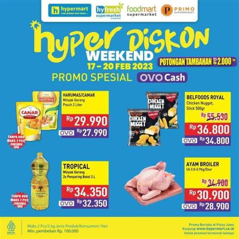 Promo Jsm Hypermart Februari Hyper Diskon Weekend Mulai