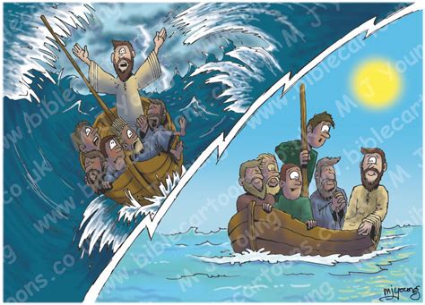 Jesus Calms The Storm A Bible Story For Kids Jared Dees Images And