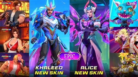 13 ALL UPCOMING NEW SKINS 2024 ALICE KHALEED EPIC NOLAN HELCURT