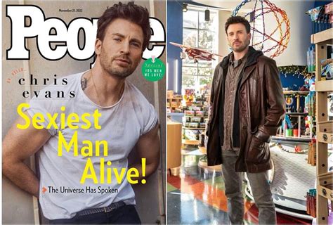 El Actor Chris Evans El Hombre M S Sexy Vivo Seg N La Revista People