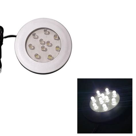 Spot Luminária de Led Redonda Embutir 7W Luz Fria Bivolt BASE