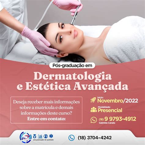 Pós Em Estética Avançada - Pós-graduação em Dermatologia e Estética Avançada - Faculdades ...