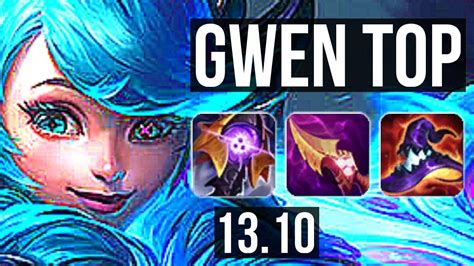 GWEN Vs VOLI TOP Legendary 400 Games 11 3 5 KR Master 13 10