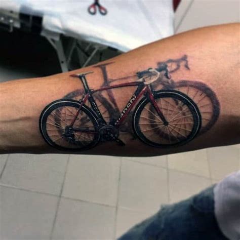 67 Bicycle Tattoo Designs For Men