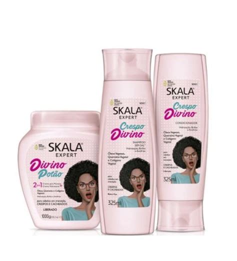 Skala Expert Divino Potao Curly Hair Transition Anti Frizz Moisturisin