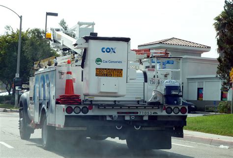 Cox Cable Work Truck David Valenzuela Flickr