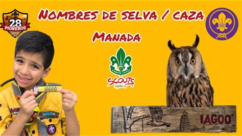 Nombres De Selva Caza En Manada Scout YouTube