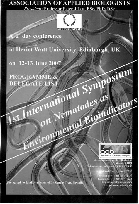 Pdf The Effect Of Soil Disinfection On Nematode Biodiversity